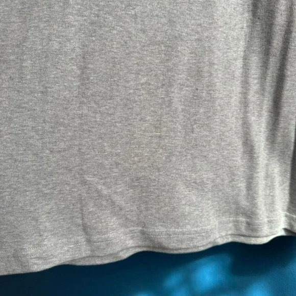 Y2K Beaded Cat Tee Women's Size XL Kitten Butterfly Quacker Factory Gray Grandma - Picture 8 of 8